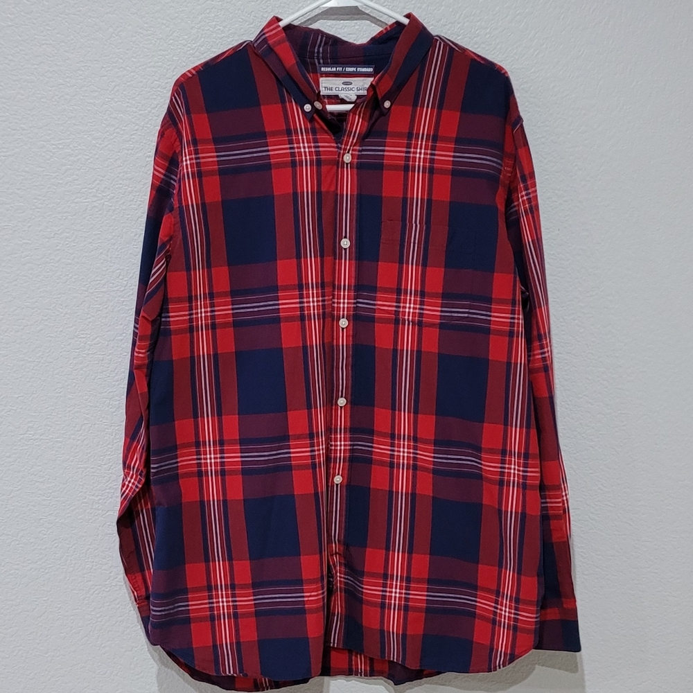 Men's long sleeve shirt, tall